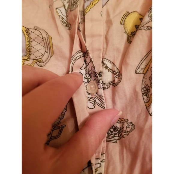 **CLEARANCE** Victoria Beckham Teacup Rabbit Button-up Shirt/Blouse - Picture 2 of 5